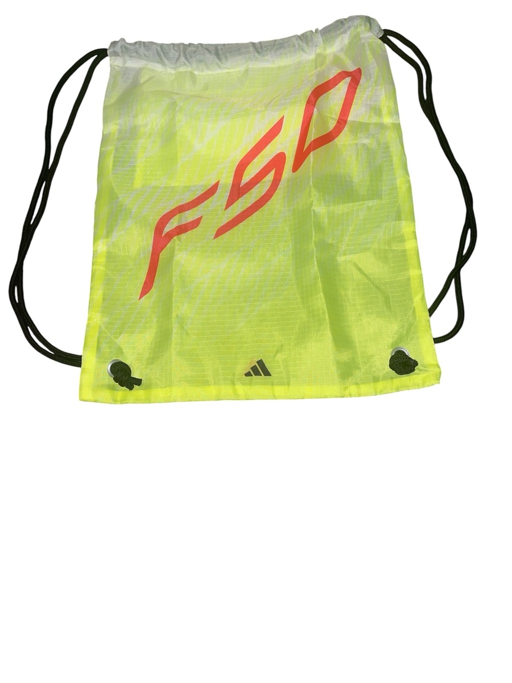 Adidas F50 Elite Drawstring Cleats Boot Bag Team Solar Yellow/Lucid Red NEW